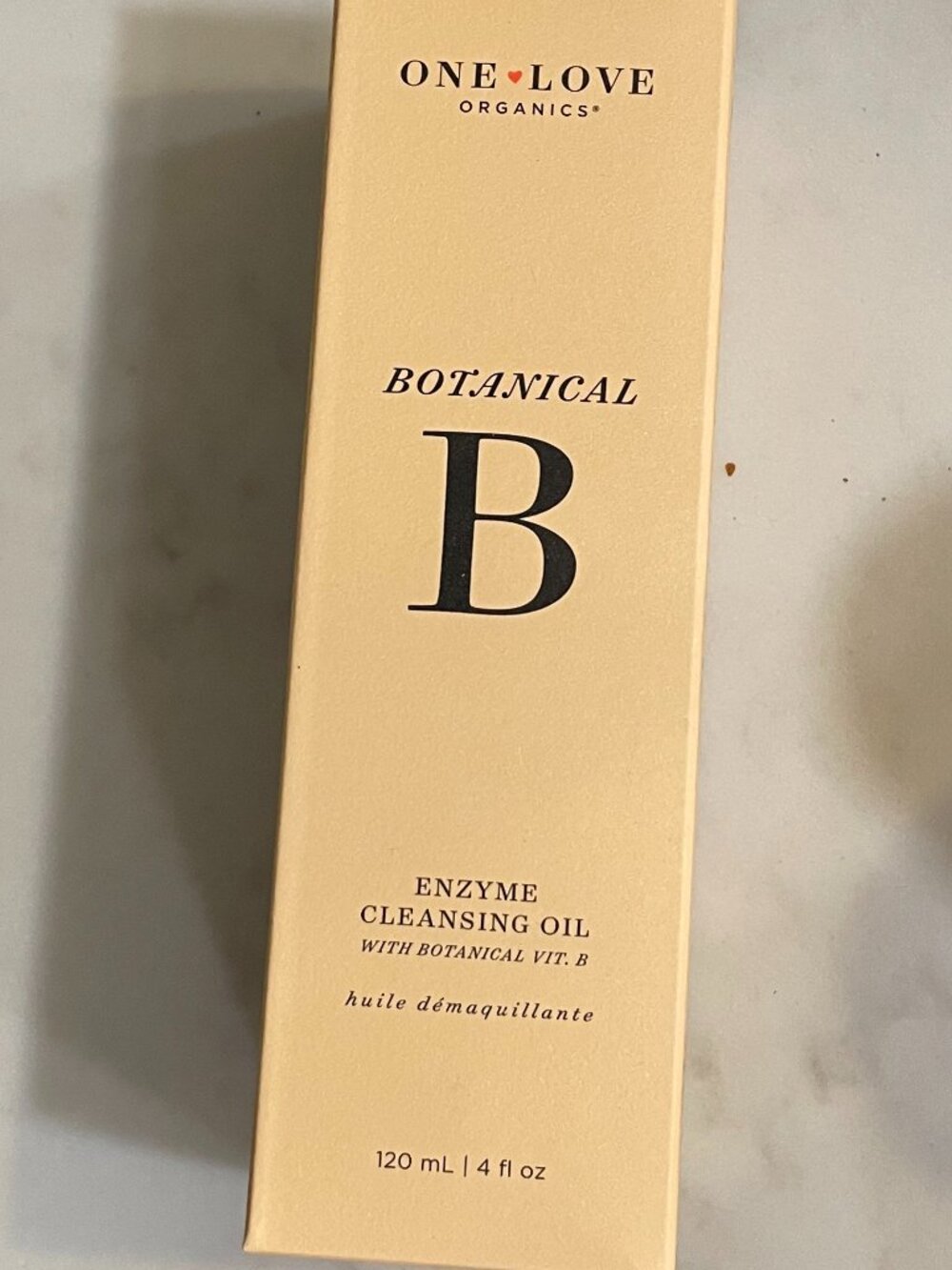 One Love Organics Vitamin B Enzyme Cleansing Oil Makeup Remover